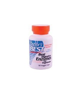 Doctor's Best Best Digestive Enzymes, Vegetable Capsules, 90