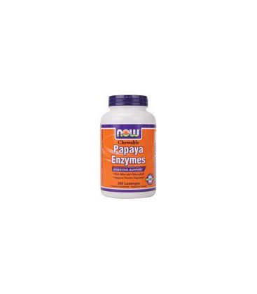 Now Foods Papaya Enzyme, 360 Chewable Lozenges