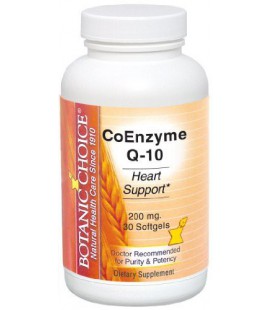 Botanic Choice Co Enzyme Q-10, 200mg, 30-Count