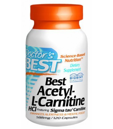 Doctor's Best Best Acetyl L-carnitine Featuring Sigma Tau Ca