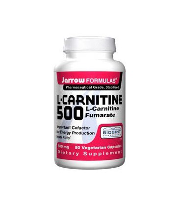 Jarrow Formulas L-Carnitine 500mg, 100 Capsules