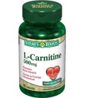 Nature's Bounty L-Carnitine 500mg, 30 Tablets (Pack of 2)