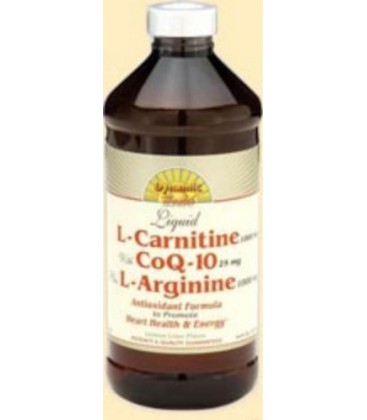 L-Carnitine with Co-Q10 and L-Arginine 16 Ounces