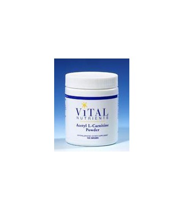 Vital Nutrients Acetyl L-Carnitine Powder - 100g Powder