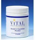 Vital Nutrients Acetyl L-Carnitine Powder - 100g Powder