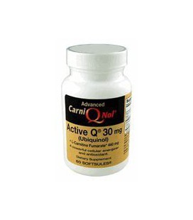 Bio-Enhanced Carni-Q-Nol with Active Q 30 mg (Ubiquinol CoQ1