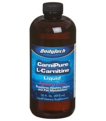 BodyTech - Carnipure L-Carnitine Liquid Raspberry, 16 oz liq