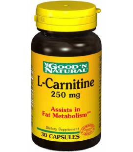 Good'N Natural - L-Carnitine 250 mg, 30 Caps