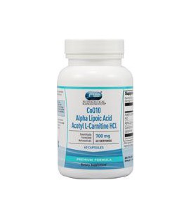 NSI CoQ10 + Alpha Lipoic Acid + Acetyl L-Carnitine HCl -- 60