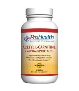 Acetyl L-Carnitine + Alpha Lipoic Acid (650 mg, 60 tablets)