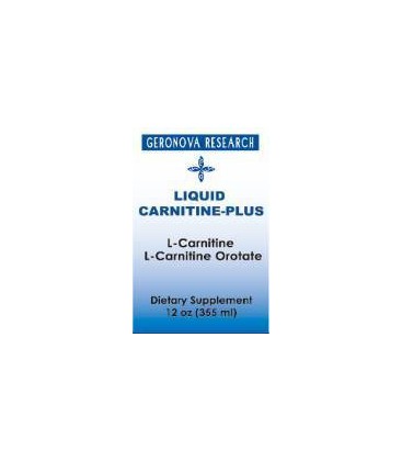 Carnitine Plus 12 oz by Geronova Research