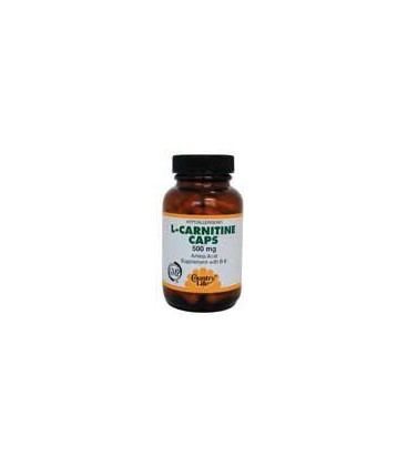 Country Life - L-Carnitine Caps, 500 mg, 60 capsules