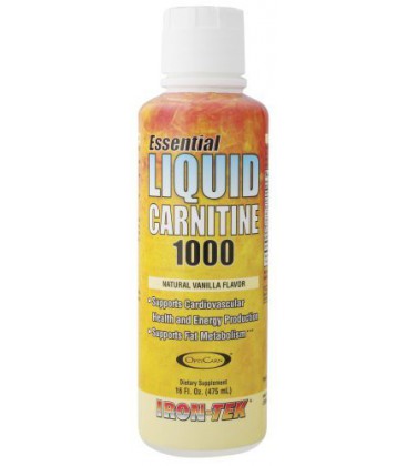 Iron-Tek - L-Carnitine Liquid Vanilla 10, 16 fl oz liquid