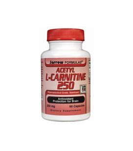 Jarrow Acetyl L-Carnitine 250mg, 60 caps ( Multi-Pack)