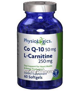 PhysioLogics - Coenzyme Q10 & L-Carnitine 60 gels