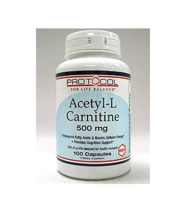 Protocol for Life Balance Acetyl-L-Carnitine, 500 mg - 100 C