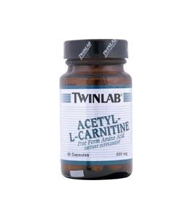 TwinLab - Acetyl-L-Carnitine, 500 mg, 30 capsules