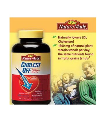 Nature Made Cholest-off 240 Caplets - Clinically Proven to R