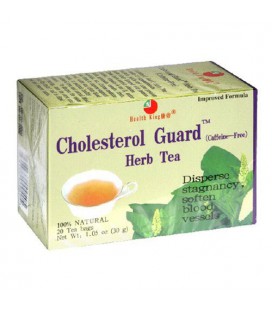 Health King  Cholesterol Guard Herb Tea, Teabags, 20-Count B