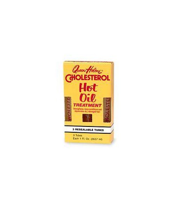 Queen Helene Cholesterol Hot Oil 1 oz. Treatment Tubes 3's