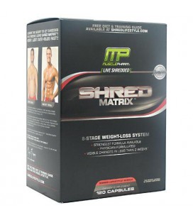 Muscle Pharm Shred Matrix, 0.5-Pound