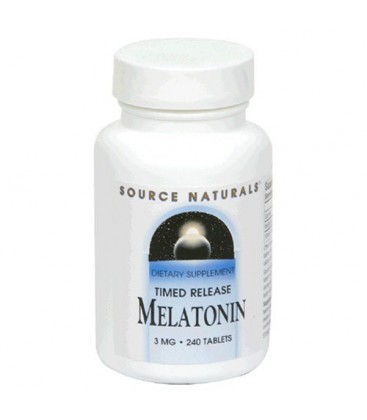Source Naturals Melatonin 3mg, 240 Tablets