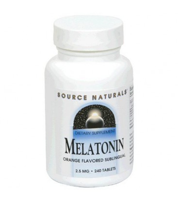 Source Naturals Melatonin 2.5mg, Orange, 240 Tablets