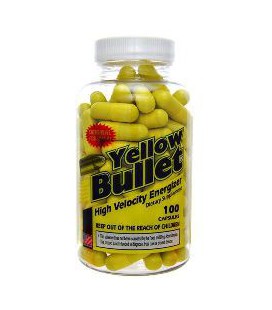 Yellow Bullet 25 mg Ephedra 100 caps