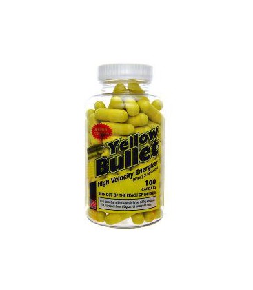 Yellow Bullet 25 mg Ephedra 100 caps