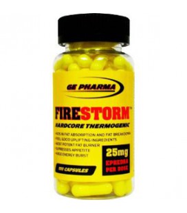 Firestorm 25 mg Ephedra 100 caps