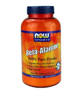 NOW Foods - Beta-Alanine 100% Pure Powder - 500 Grams ( Multi-Pack)