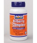 NOW Foods - Bilberry Complex Plus 80 mg 100 caps