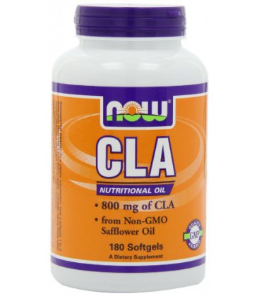 NOW Foods Cla 800mg, 180 Softgels