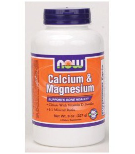 NOW Foods - Calcium & Magnesium Powder 8 oz