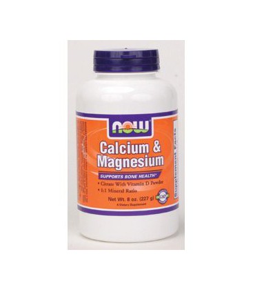NOW Foods - Calcium & Magnesium Powder 8 oz