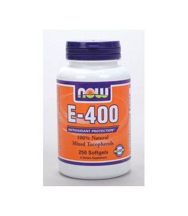 NOW Foods - E-400 (Mixed Tocopherols) 250 softgels