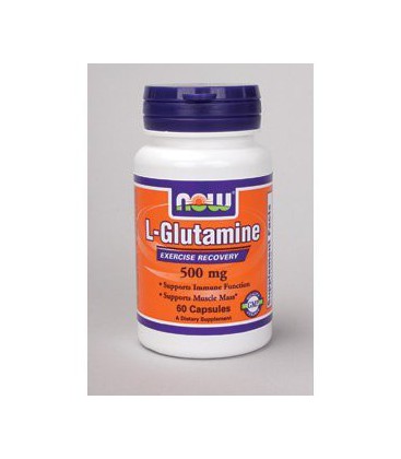 NOW Foods - L-Glutamine 500 mg 60 caps