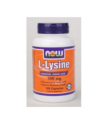 NOW Foods - L-Lysine 500 mg 100 caps