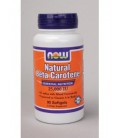 NOW Foods - Natural Beta Carotene 25,000 IU 90 gels