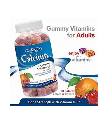 Vitafusion Calcium 500 mg with Vitamin D3, Bone Support, Gum