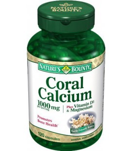 Nature's Bounty Coral Calcium Plus Vitamin D and Magnesium,