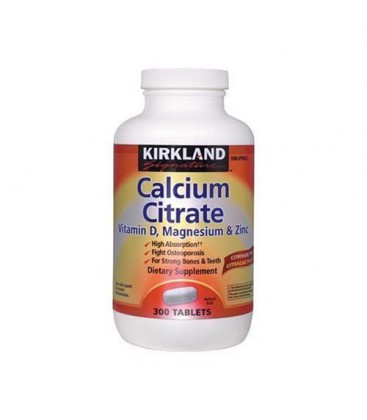Kirkland Signature Calcium Citrate with Vitamin D, Magnesium