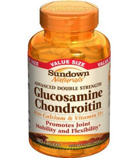 Sundown Glucosamine Chondroitin, Double Strength, 180 Caplet