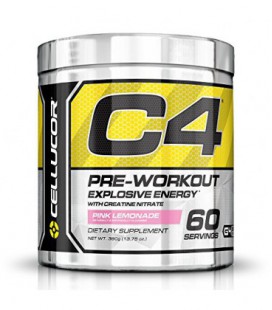 Cellucor C4 Pré suppléments d'entraînement avec Créatine, Nitric Oxide, Beta Alanine et de l'énergie, 60 Portions, Pink Lemonade