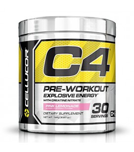 Cellucor C4 Pré suppléments d'entraînement avec Créatine, Nitric Oxide, Beta Alanine et de l'énergie, 30 Portions, Pink Lemonade