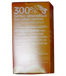 Coromega Omega-3 Supplement, Orange Flavor, Squeeze Packets,