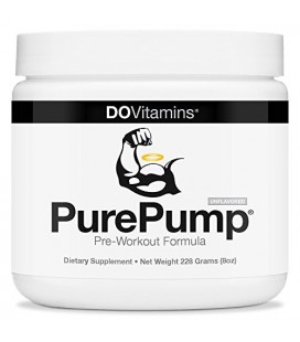 PurePump - Supplément Pre-Workout Natural - Certifié Paleo, certifié végétalien, sans OGM - Non édulcorants artificiels, couleur