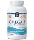 Nordic Naturals Omega-3 Purified Fish Oil, 1000 mg, 120 Soft