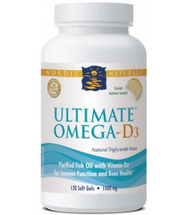 Ultimate Omega-D3 - Lemon - 120 - Softgel