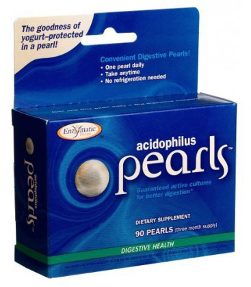 Enzymatic Therapy Acidophilus Pearls (90 Capsules)
